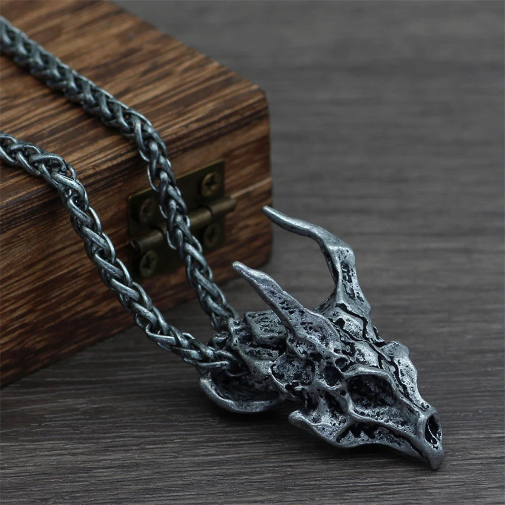 PENDRA Dragon Silver Necklace