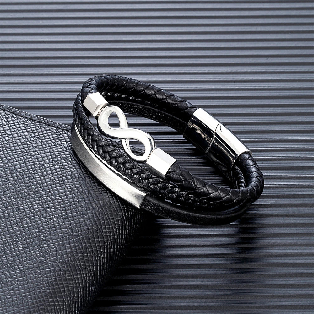 PENDRA Infinity Steel Bracelet