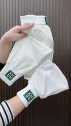 Fashion Summer Harem Pants Female 2025 New Letter Women's Sports Pants Quick Dry Tie Feet Elastic Waist Casual Trousers