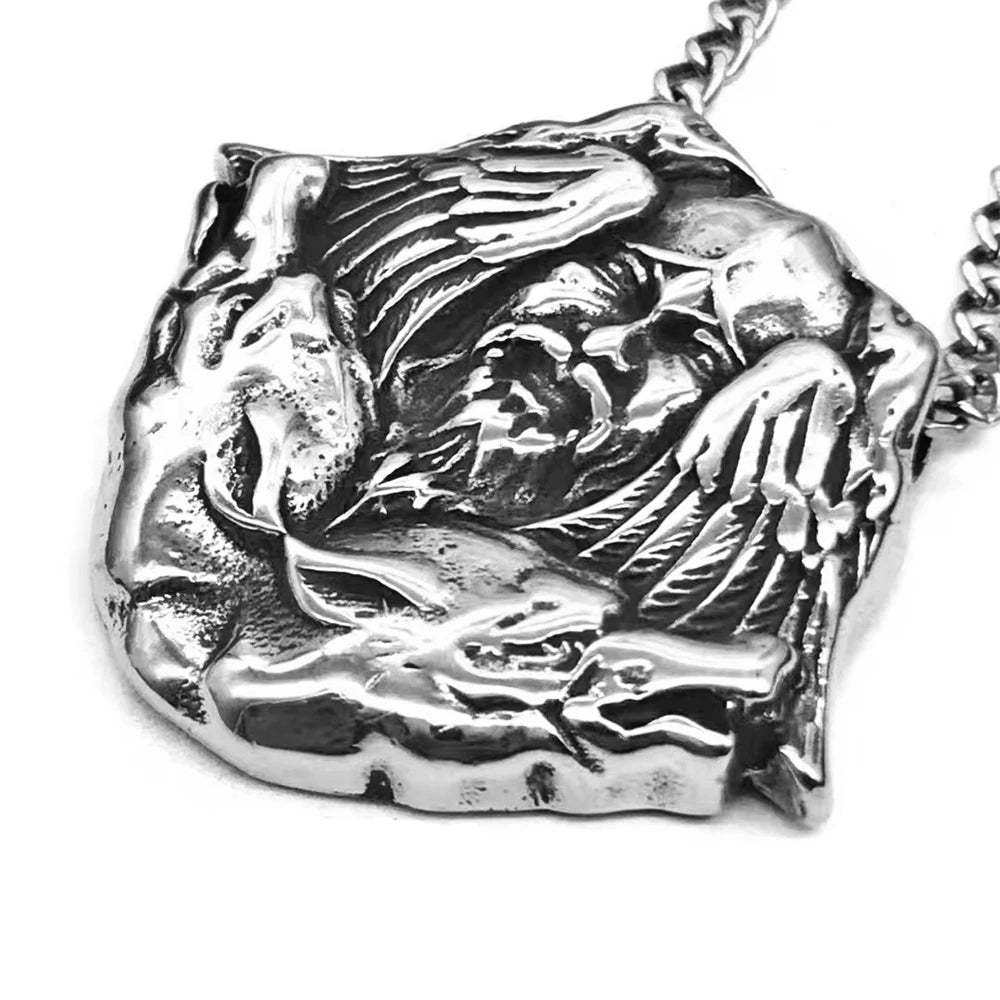 PENDRA Wolf Viking Necklace