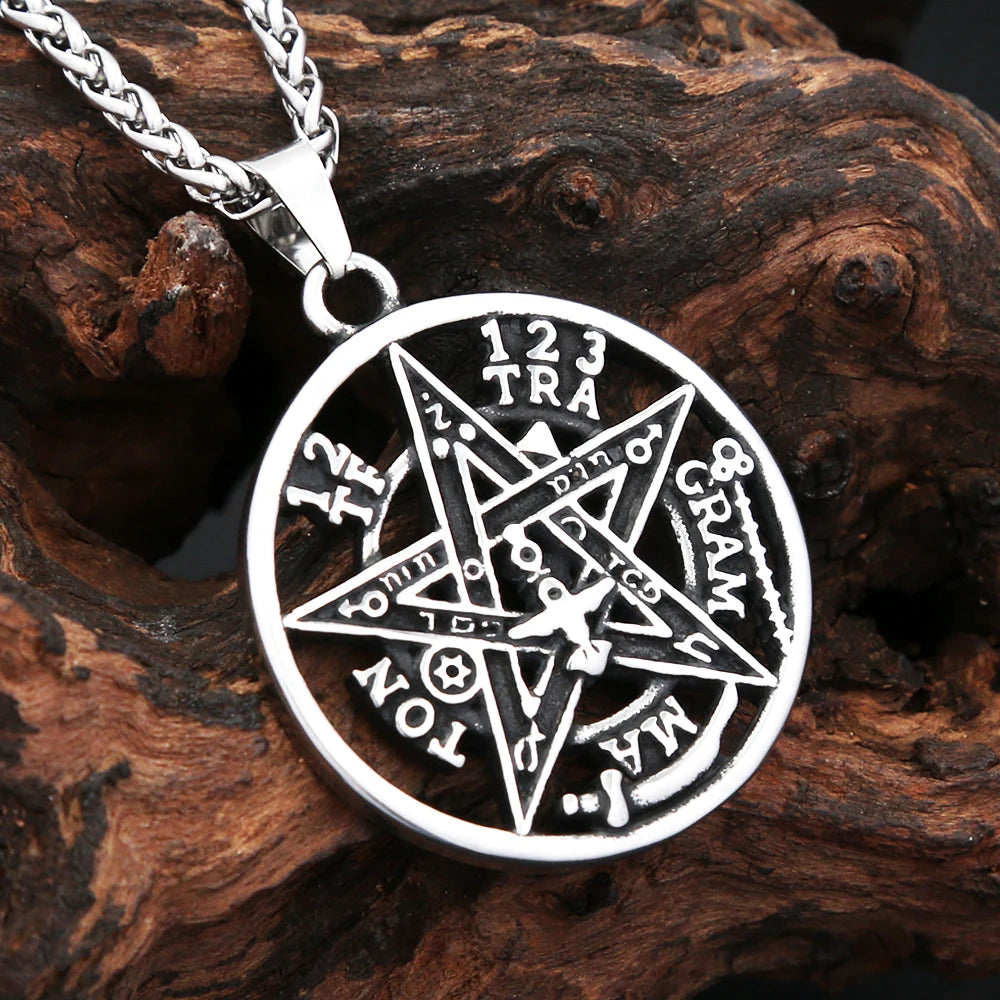 PENDRA Witchpentagram Punk Witchcraft Pentagram Pendant