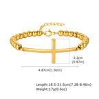 PENDRA Elimire Cross Charm Bracelet