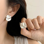 PENDRA Sterling Silver Studs Earrings