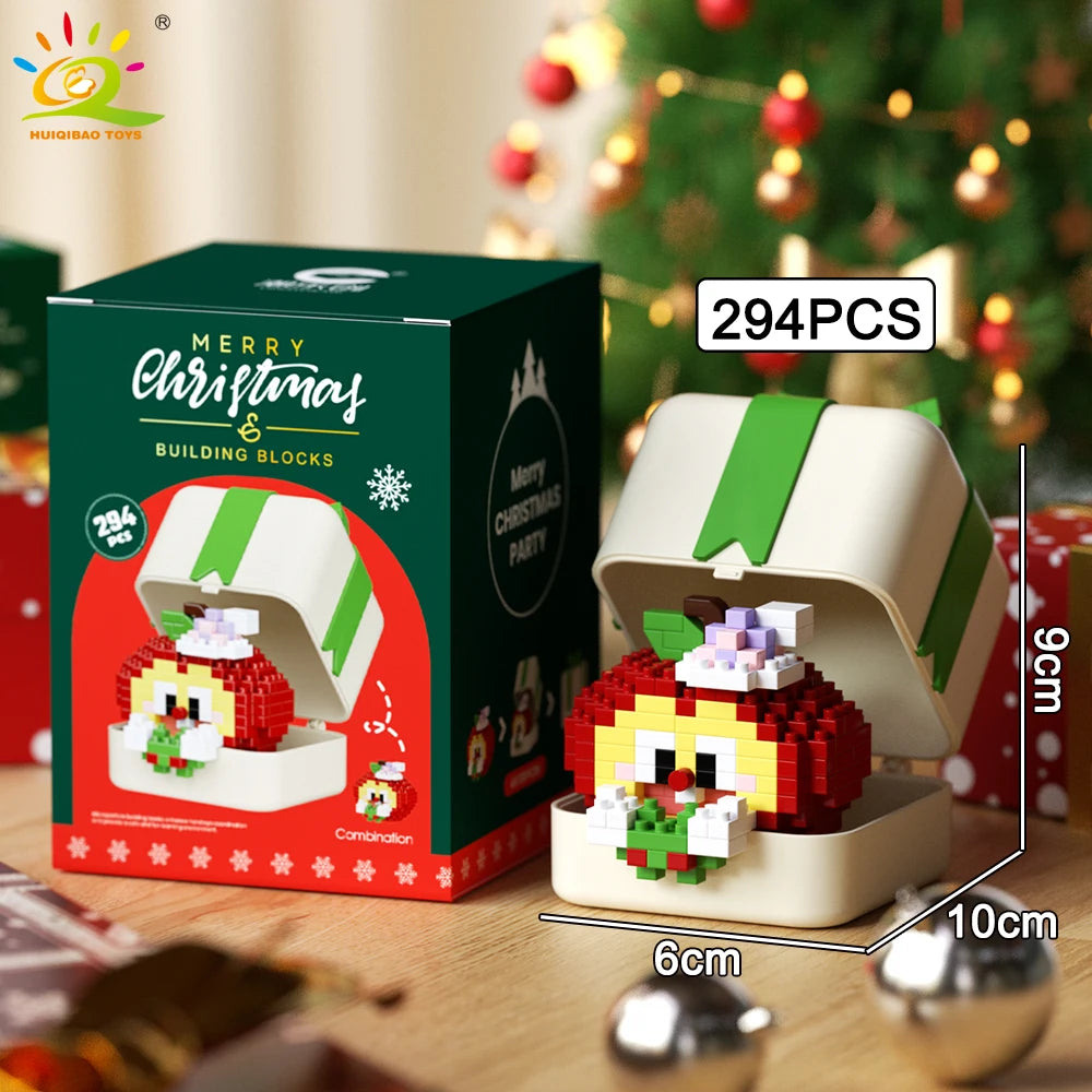 PENDRA Elk Deer Santa Building Set