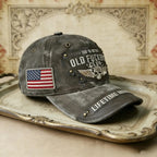 Old Fuckers Club Cap | Vintage Baseball Embroidered Cotton Twill Lifetime Member Hat