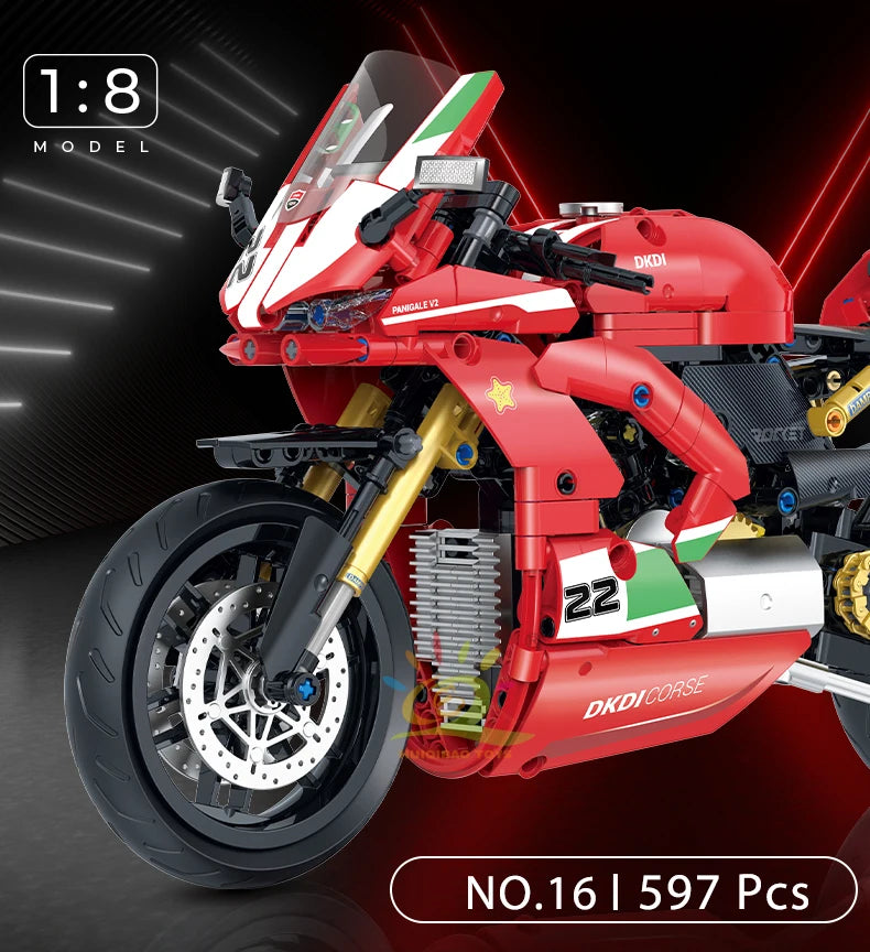 PENDRA High Tech Motorbike Toy Set