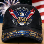 PENDRA Eagle Baseball Print Cap