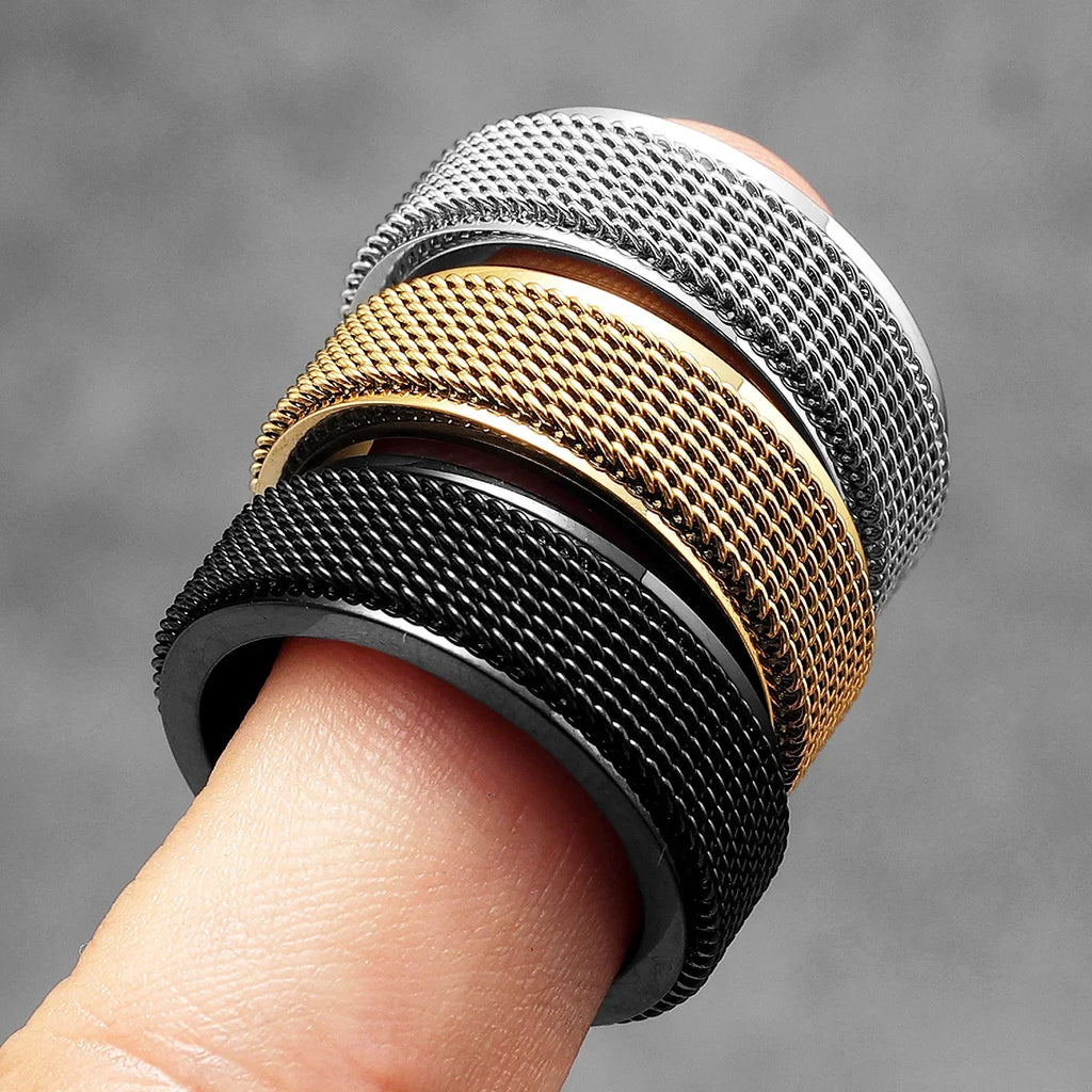 PENDRA Fidget Spinner Braid Ring