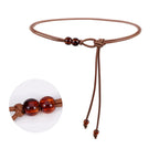 PENDRA Irisia Brown Corset Belt