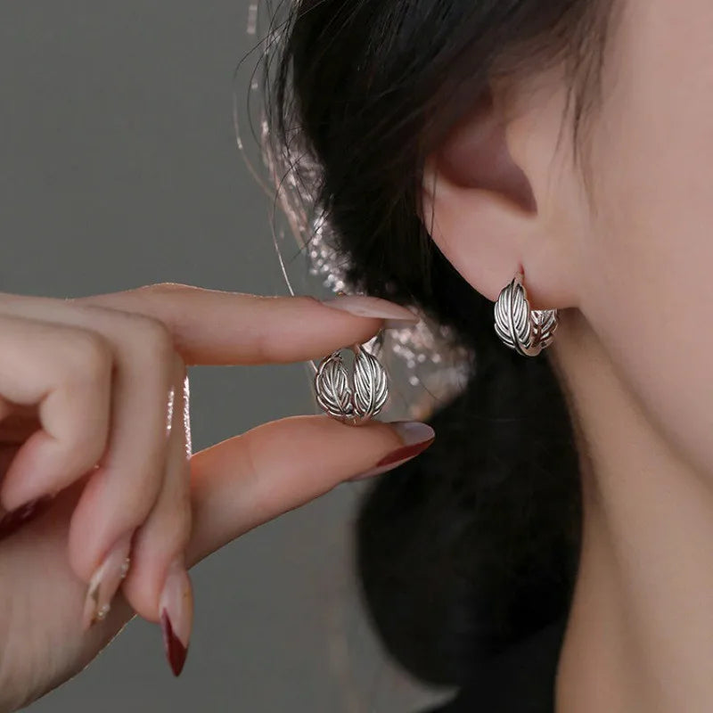 VENTFILLE 925 Sterling Silver Bow Knot Ear Clip for Women Girl Ribbon Design Ballet Style Sweet Jewelry Gift Dropshipping