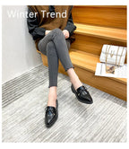 PENDRA Leather Platform British Small Shoes