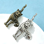 PENDRA Motherpaw 2-Color Alloy Mother Cat Brooch