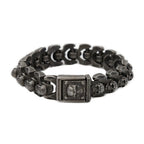 PENDRA Twin Wolf Twisted Stainless Steel Cuff Bracelet