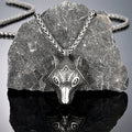 PENDRA Wolf Rune Celtic Necklace