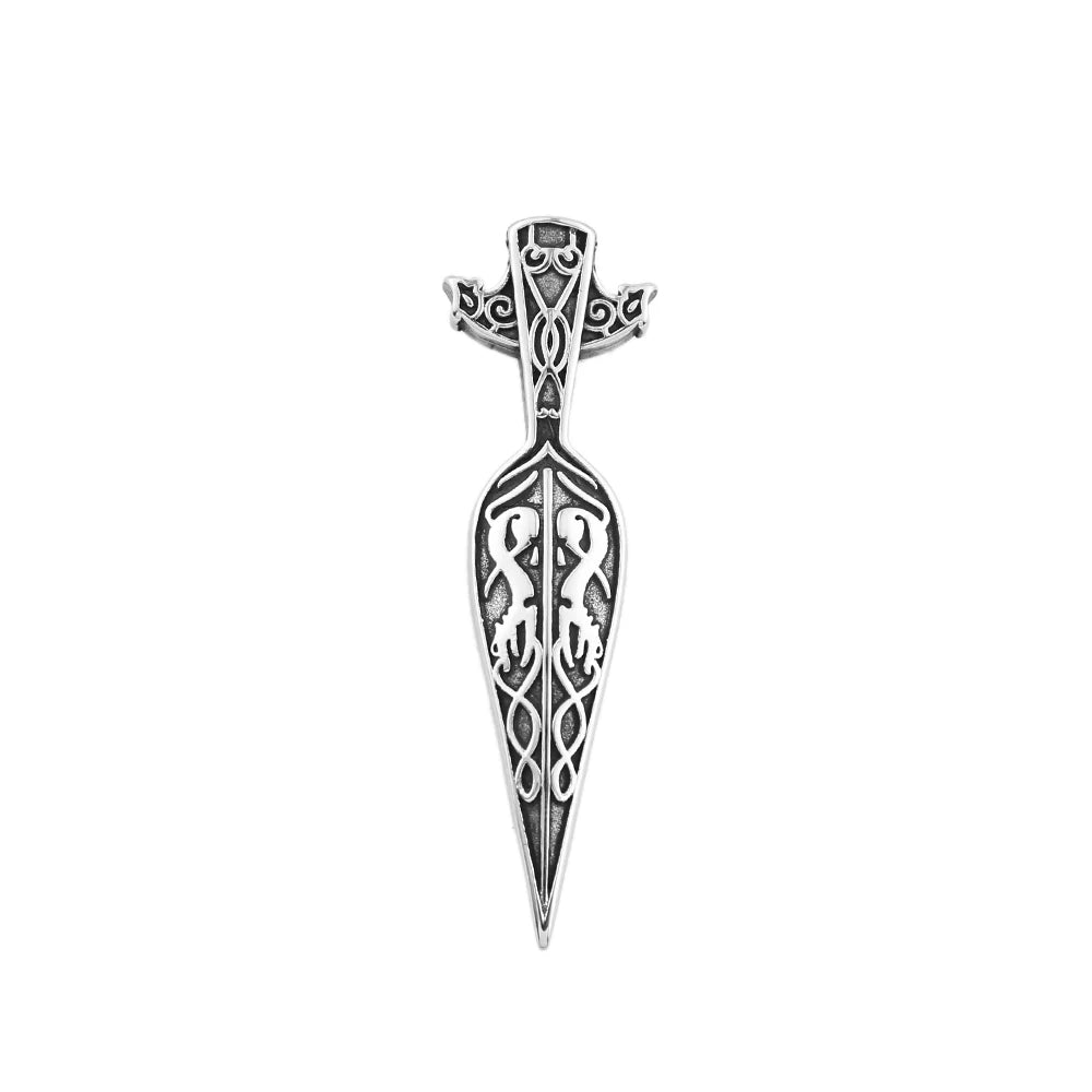 PENDRA Vikingblade Stainless Steel Viking Sword Pendant