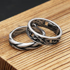 PENDRA Mobius Simple Stainless Steel Ring