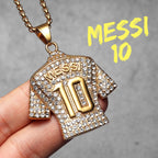 PENDRA Football Jersey Mbapp Steel Necklace