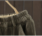 PENDRA Corduroy Warm Elastic Waist Pants