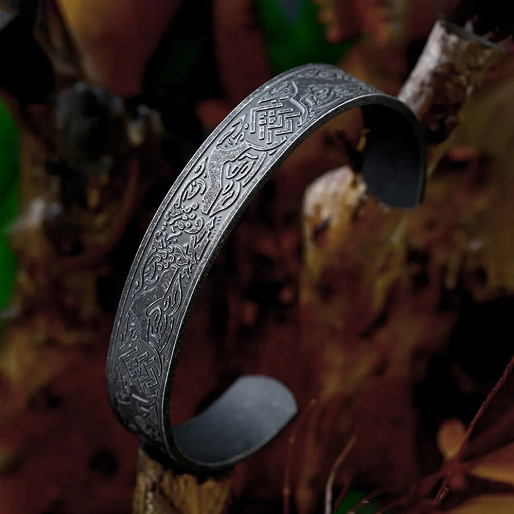 PENDRA Wolfcrest 316L Stainless Steel Bracelet