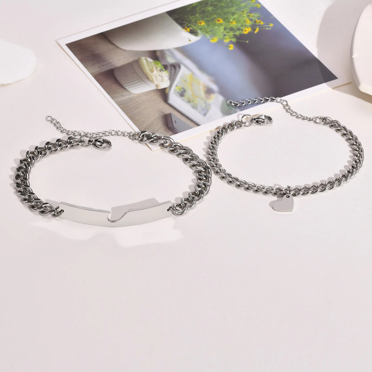 PENDRA Couple Link Bracelet