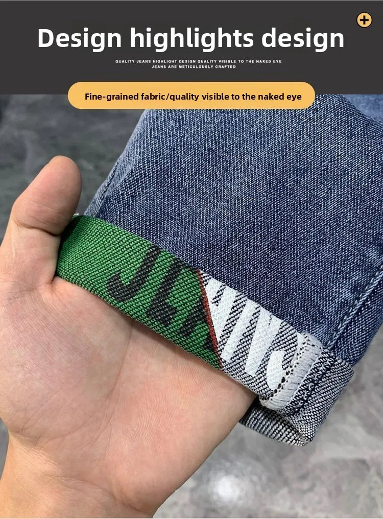 PENDRA Brand Blue Straight Jeans