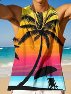 PENDRA Printed Sleeveless Creative T-Shirt