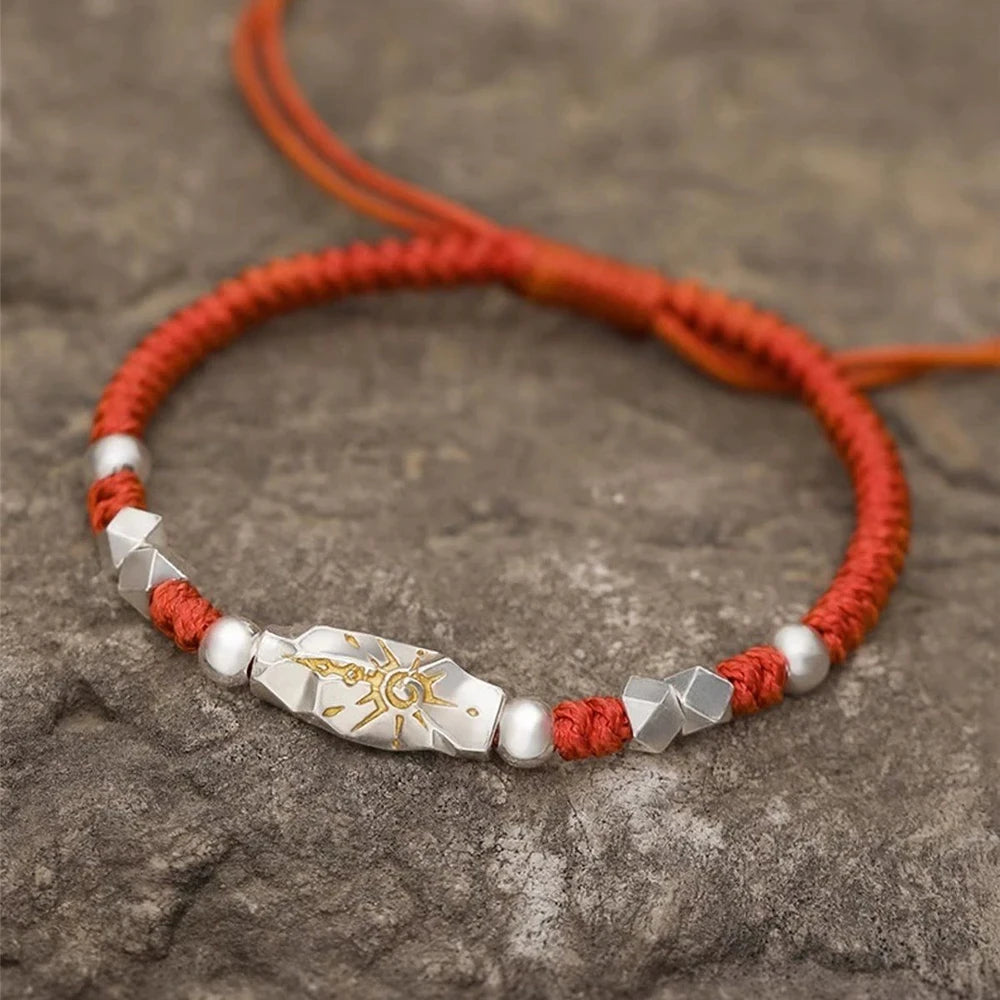 PENDRA Rune Leather Bracelet