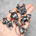 PENDRA French Bulldog Steel Necklace