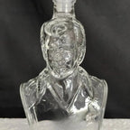 Novelty Human Bust Whiskey Decanter Glass Liquor Bottle for Scotch Whiskey Bar Home Decoration Ornament