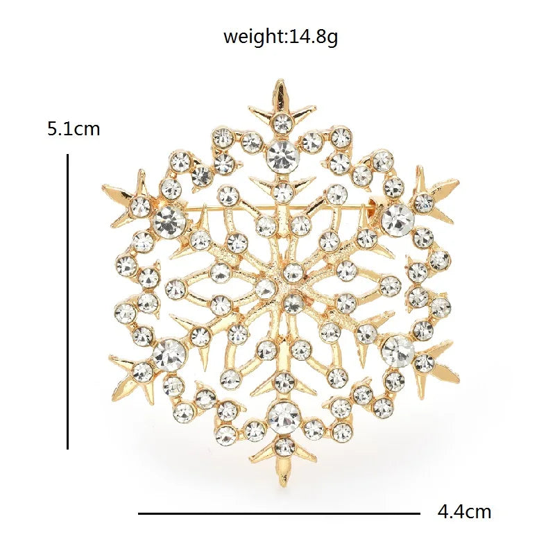 PENDRA Snowelle Snowflake Brooch