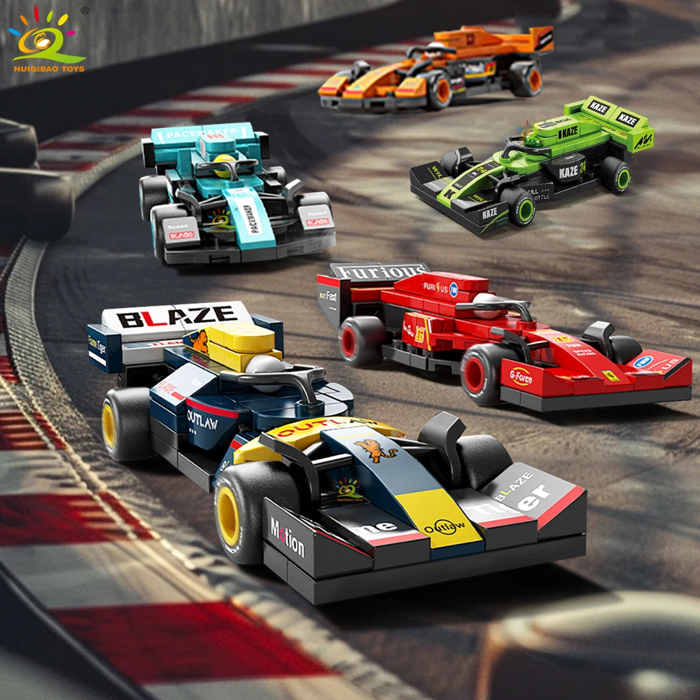 PENDRA Racing Pull LED Building Set