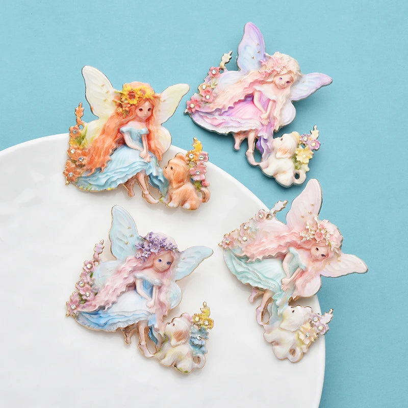 PENDRA Lovely Butterfly Elf Brooch
