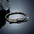 PENDRA Rune Adjustable Steel Bracelet
