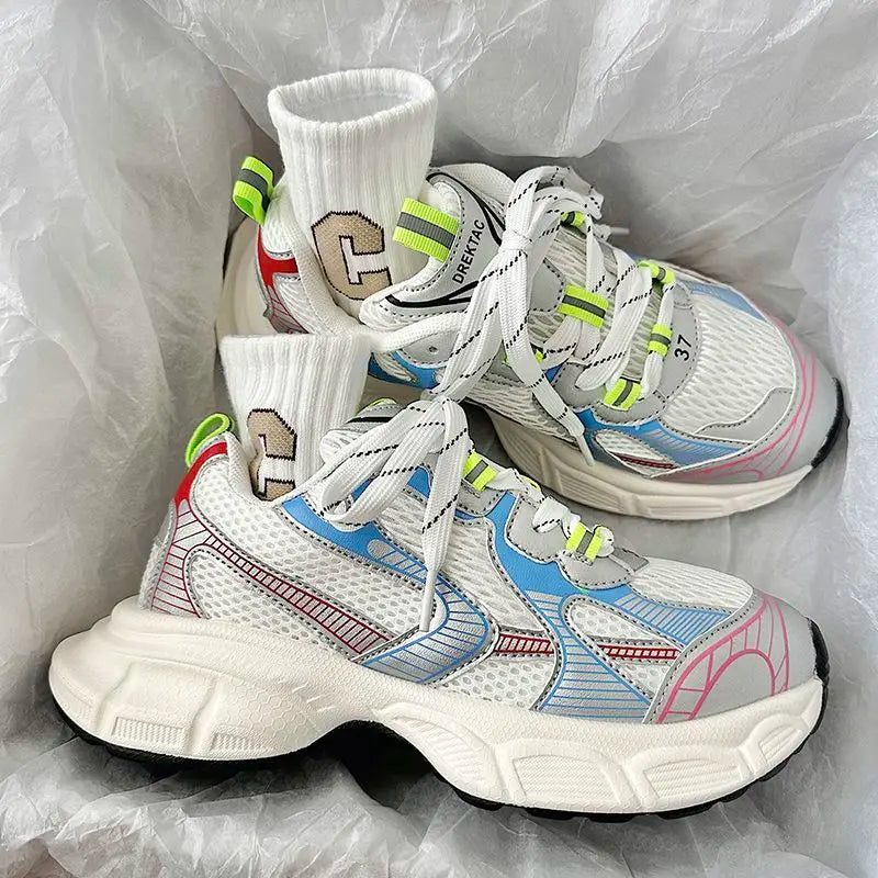 PENDRA Goddess Lightning Thick Sneakers