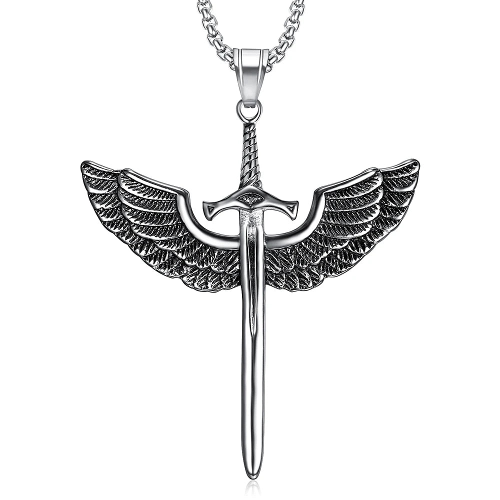 PENDRA Angelwing Vintage Angel Wings Pendant