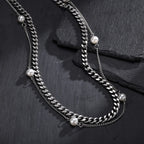 PENDRA Pearl Cuban Chain Necklace