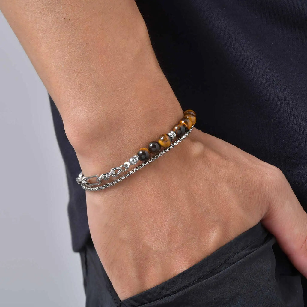 PENDRA Beaded Splicing Bracelet