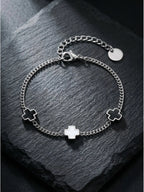 PENDRA Cross Black Bracelet