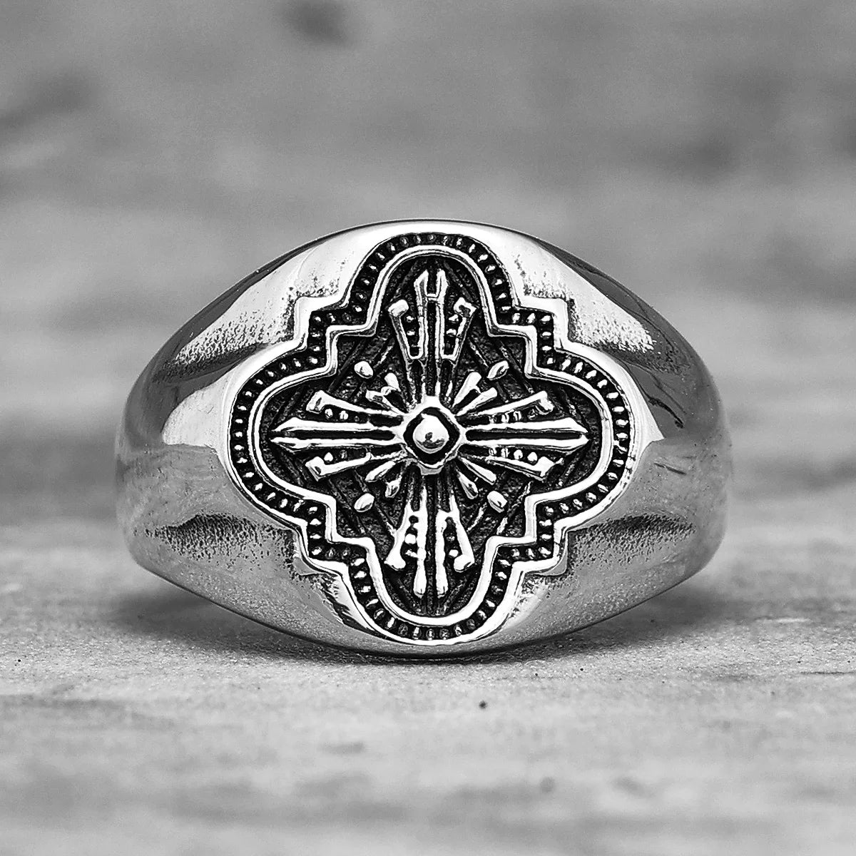 PENDRA Catholic Church Window Steel Ring