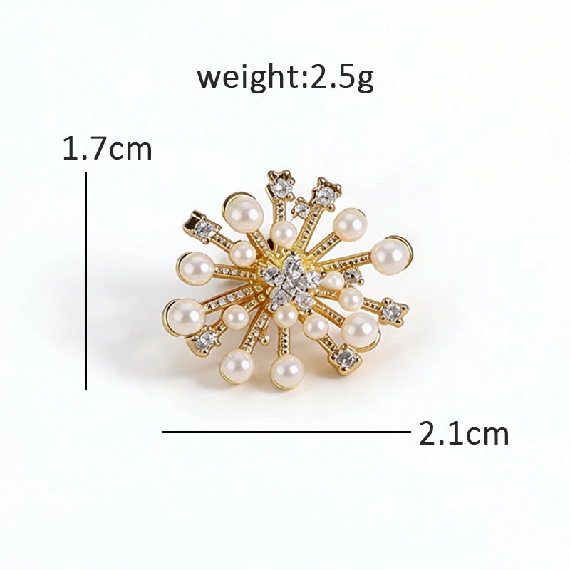 PENDRA Floracollar Lady's Shirt Collar Pin