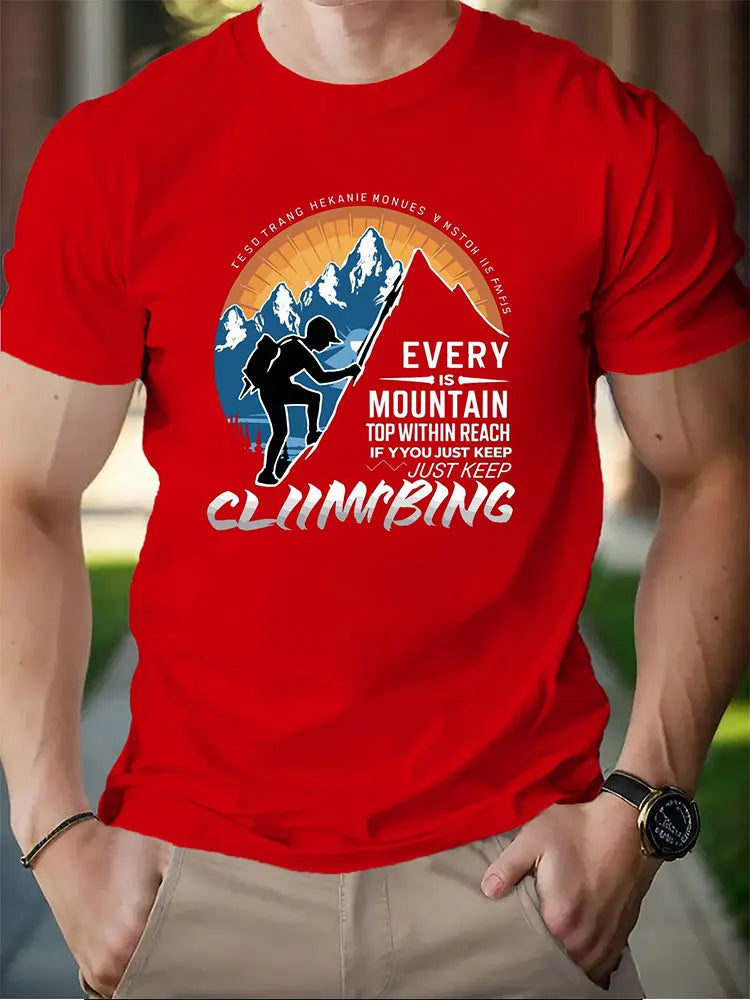 PENDRA Printed Hiking T-Shirt