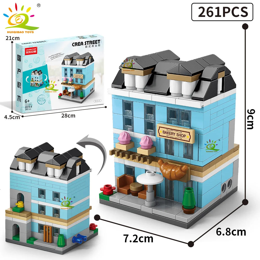 PENDRA Architecture Coffee Store Building Set