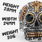 316L Stainless Steel Skull Gothic Religious Cross Man Men Rings Punk Rock Gothic For Biker Male Boy Jewelry Accessories Gift