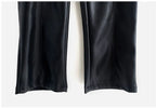 PU Autumn Winter Leather Pencil Pant Women Bodycon Fashion Office High Waist Ladies Trousers Casual Woman Pants