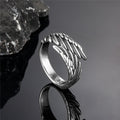 PENDRA Angel Wings Opening Copper Ring
