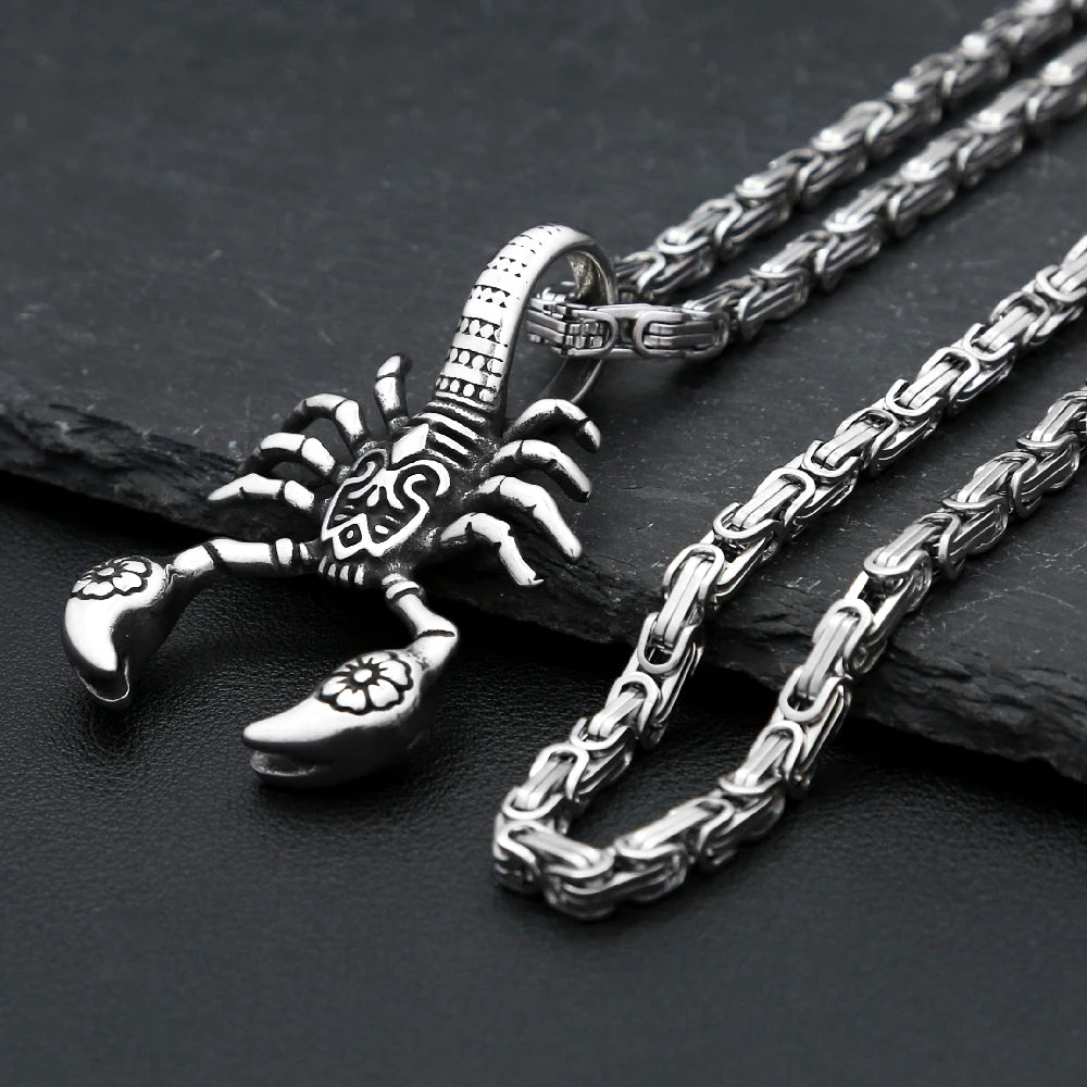 PENDRA Scorpius Stainless Steel Scorpion Pendant