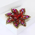 PENDRA Florielle3 Crystal Brooch