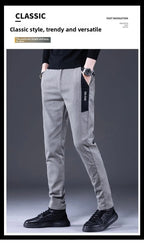 PENDRA Straight End Elastic Pants