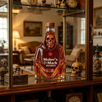 Creative Hooded Skeleton Whiskey Decanter Glass Bottle for Bar Party Liquor Collectible Ornament