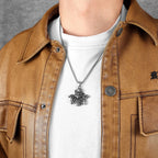 PENDRA Baseball Cat Streetwear Steel Necklace